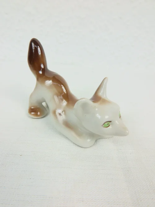 Bild 2 von 50er Porzellanfigur Fuchs