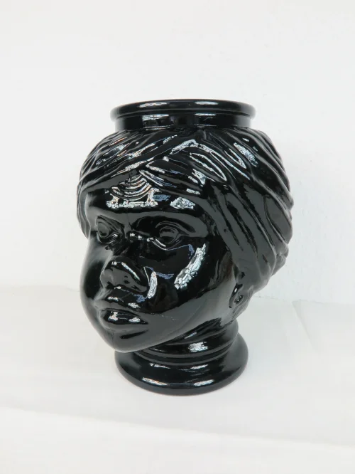 Bild 1 von 70s glass head, cachepot