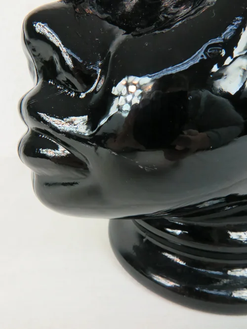 Bild 6 von 70s glass head, cachepot