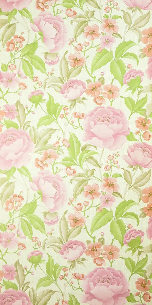 Wallpaper mimosa pink