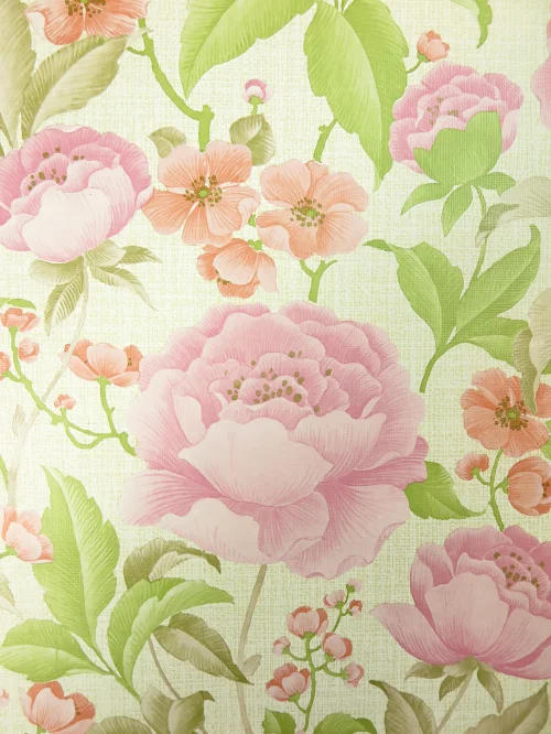 Bild 3 von Tapete Mimose Rosa