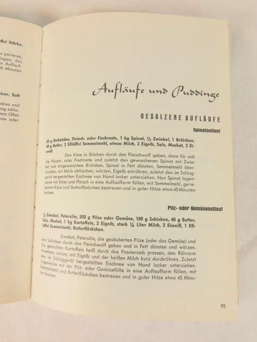 Bild 6 von 50er Gebrauchsanweisung Küchenmaschine Bosch