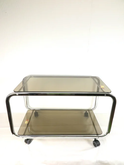 Bild 1 von 60er Beistelltisch mit Rollen