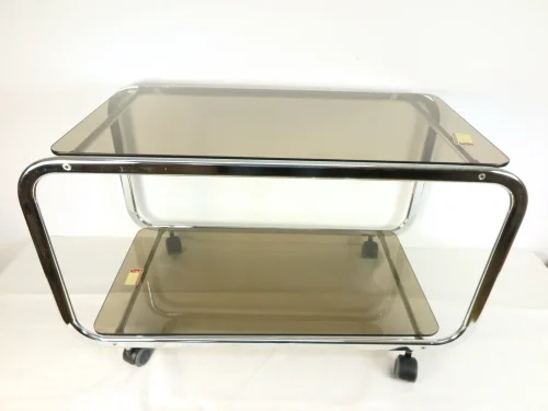 Bild 3 von 60er Beistelltisch mit Rollen