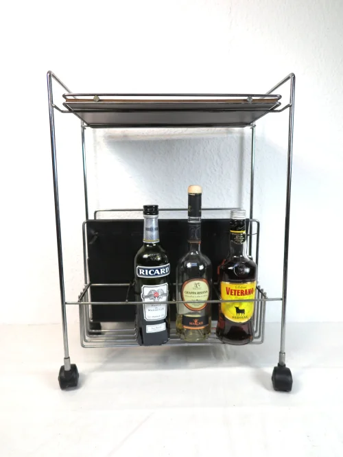 Bild 1 von 60er String Design Zeitungswagen mit Mini-Bar
