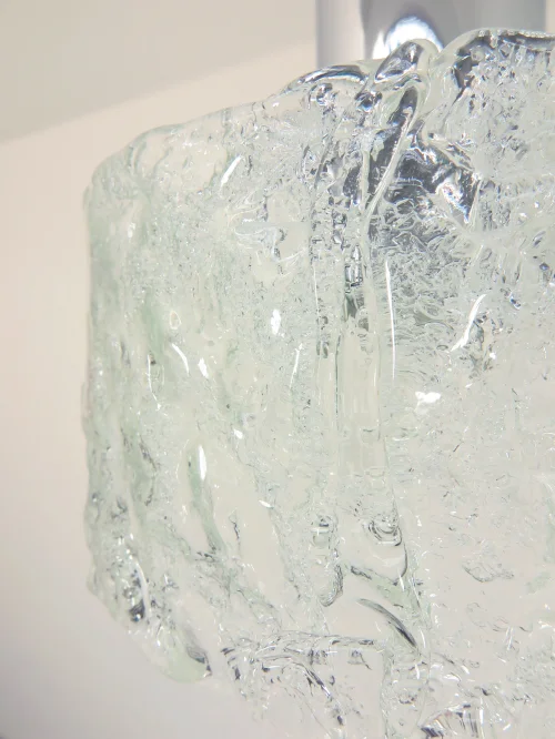 Bild 3 von 70s lamp, ceiling lamp, real glass shade