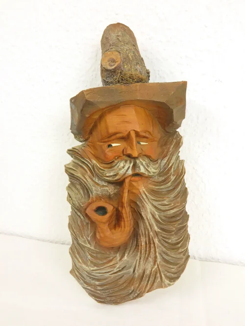 Bild 1 von 60er Holzfigur als Bild Almöl