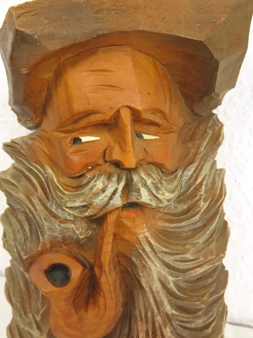 Bild 2 von 60er Holzfigur als Bild Almöl
