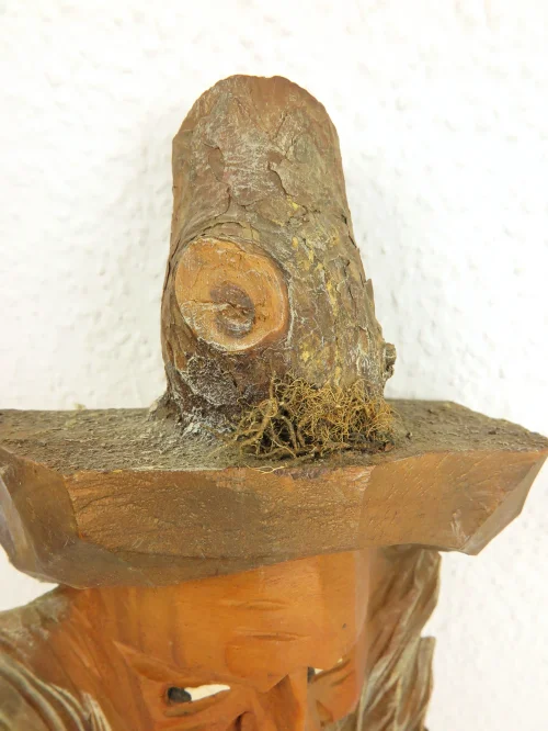 Bild 6 von 60er Holzfigur als Bild Almöl
