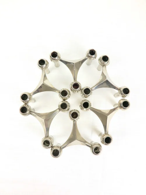 Bild 6 von 70er Stapel Kerzenleuchter Nagel Variante S22