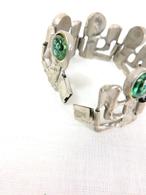 Bild 4 von 70er Armband mit Glassteinen