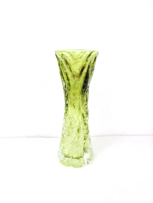 vase en verre des années 70