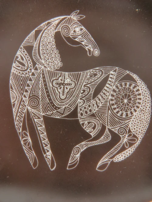 Bild 5 von 70er Wandteller Rosenthal Pferd