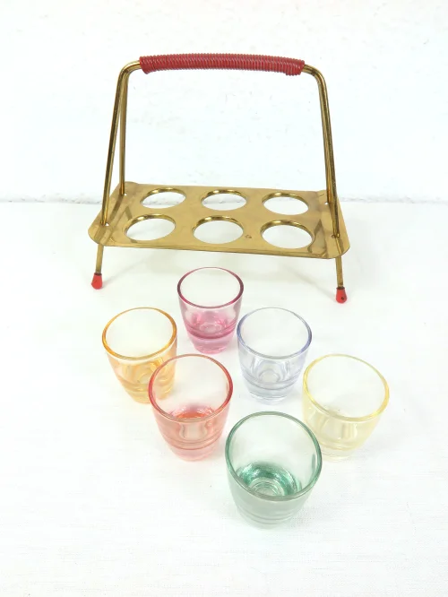 Bild 1 von verres à liqueur de 50 avec support
