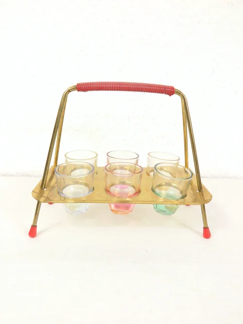 Bild 2 von verres à liqueur de 50 avec support