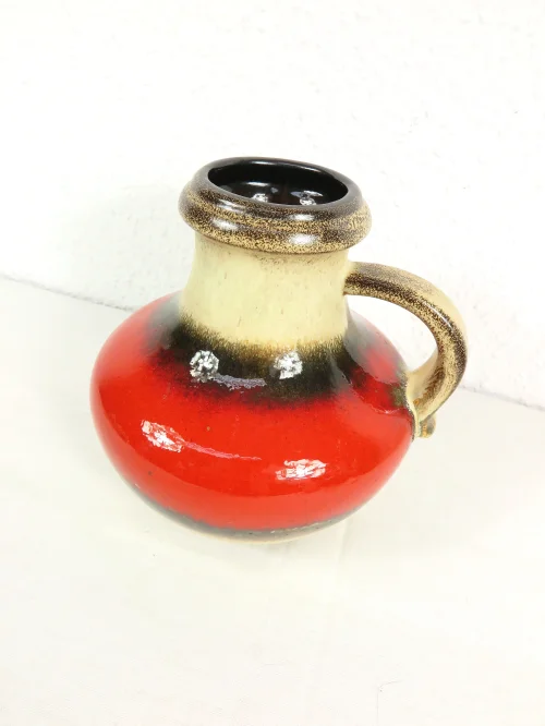 Bild 2 von 70er Vase mit Henkel