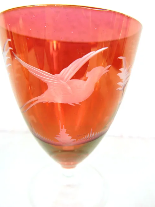 Bild 5 von 50er Weingläser, böhmisches Glas