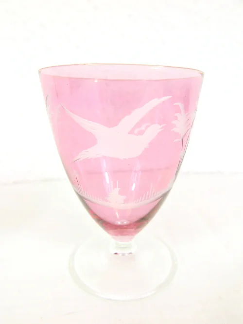 Bild 6 von 50er Weingläser, böhmisches Glas