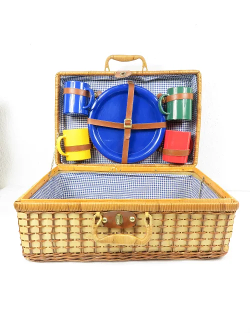 Bild 1 von 80er Picknick Korb