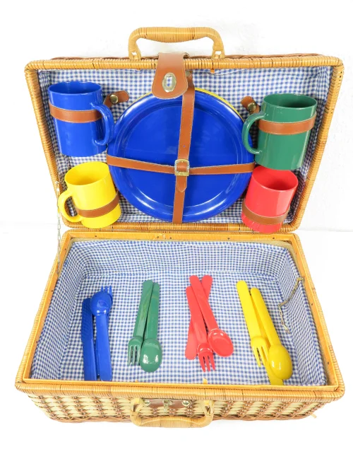 Bild 5 von 80er Picknick Korb