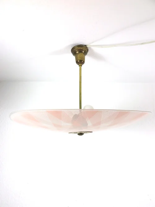 50er Lampe Nierenform