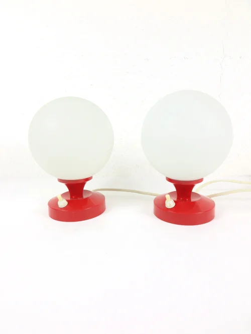 70er Nachttischlampen