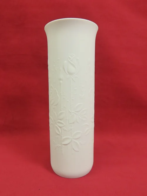 70er Vase Bisquitporzellan