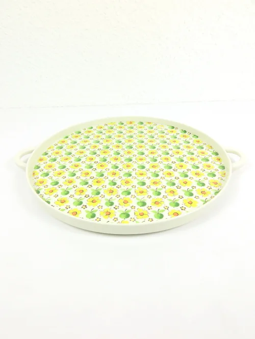 70er Kuchenplatte, Tablett Villeroy und Boch Valencia
