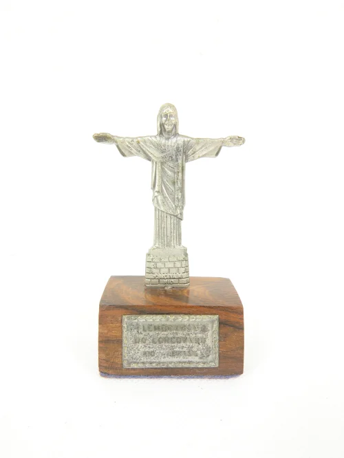 Bild 1 von 70er Christo Redentor auf Edelholzsockel