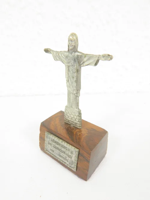 Bild 2 von 70er Christo Redentor auf Edelholzsockel