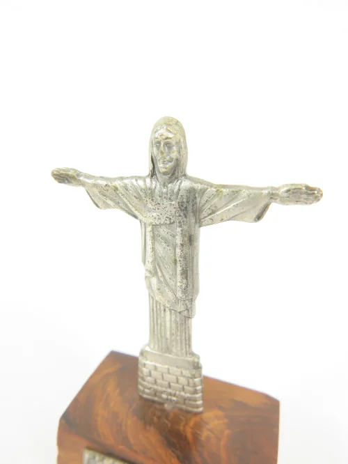Bild 5 von 70er Christo Redentor auf Edelholzsockel