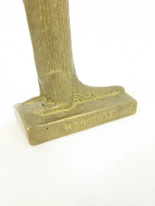 Bild 4 von 60er Messing Augmentan Meerotter Figur