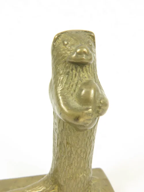 Bild 5 von 60er Messing Augmentan Meerotter Figur