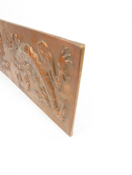 Bild 3 von 70s copper picture dragon