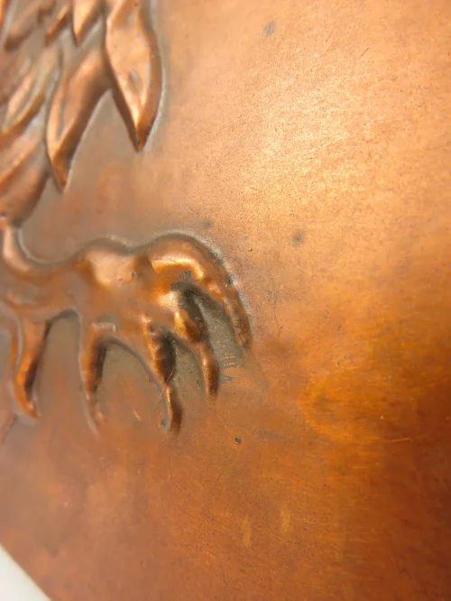 Bild 5 von 70s copper picture dragon