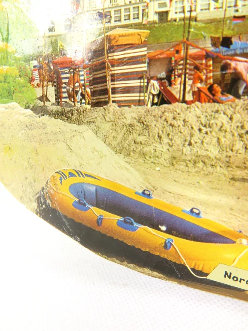 Bild 3 von 70er Holzbild Borkum