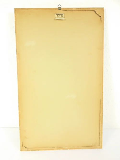 Bild 4 von 70er Bild  Zeichnung auf Seidenpapier