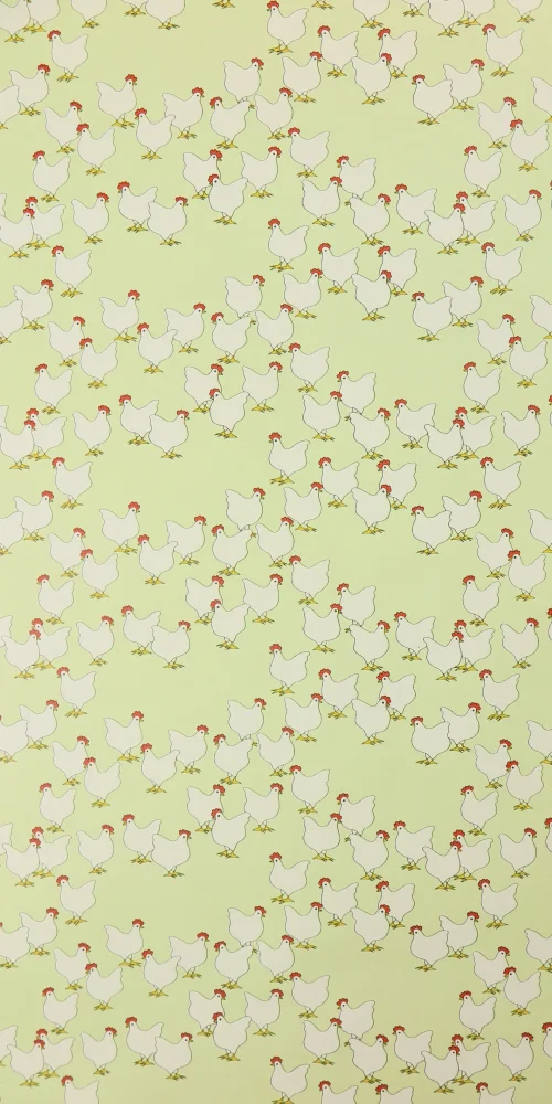 Papier peint Les poules sont lâchées