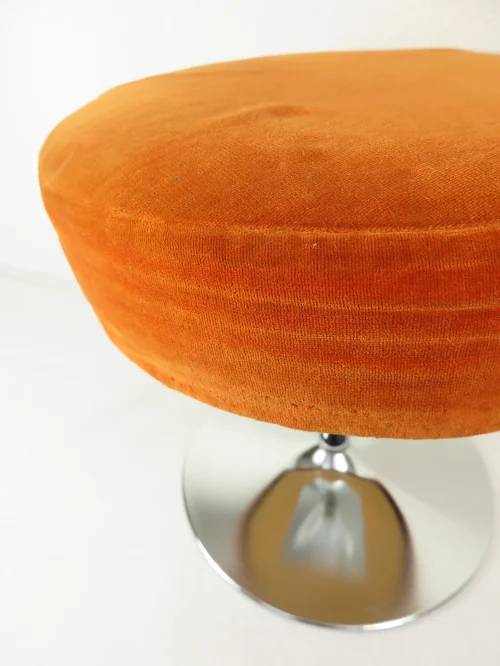 Bild 5 von 70er Hocker Orange