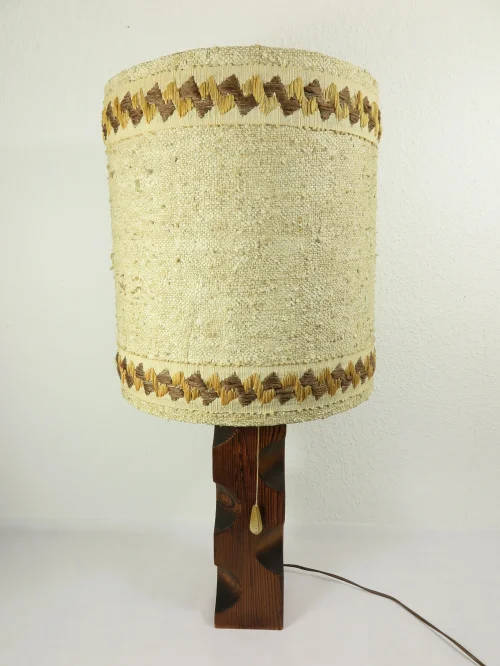 70er Tischlampe