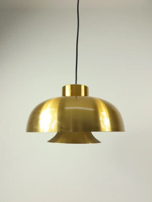 Bild 1 von 70er Lampe Aluminium