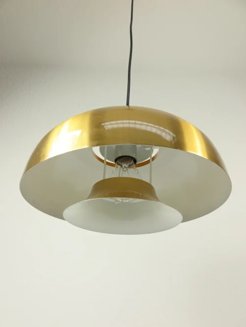 Bild 4 von 70er Lampe Aluminium