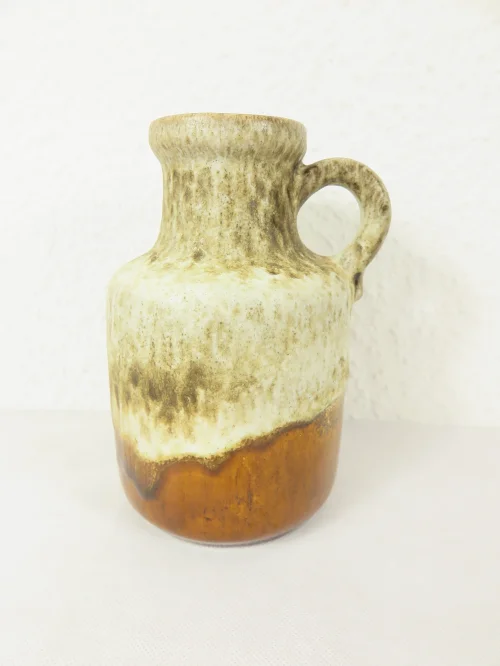 70er Vase mit Henkel