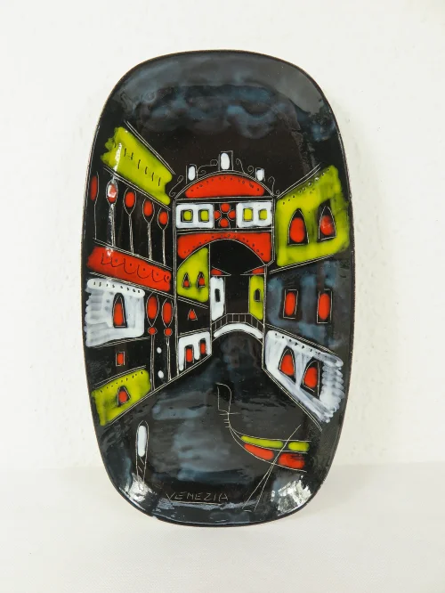 60er Wandbild Venedig Seufzerbrücke