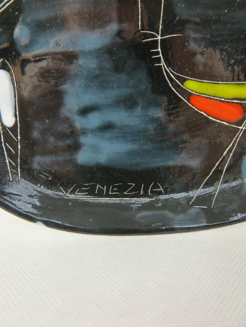 Bild 2 von 60er Wandbild Venedig Seufzerbrücke