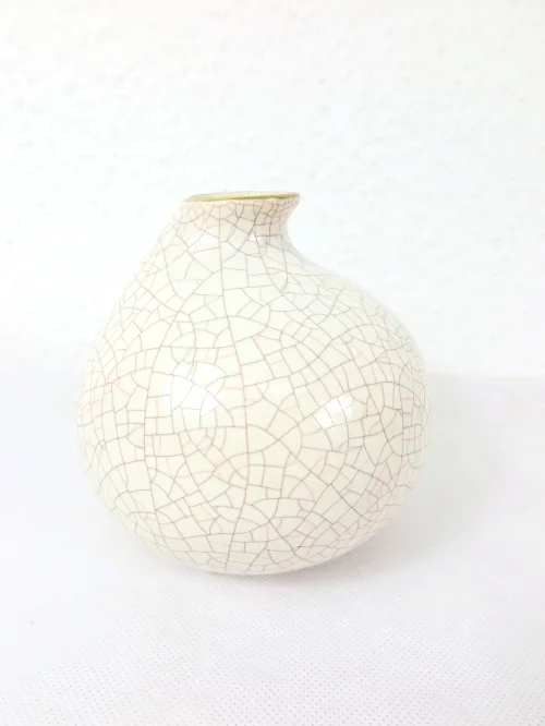 Bild 1 von 50er Vase mit Goldrand
