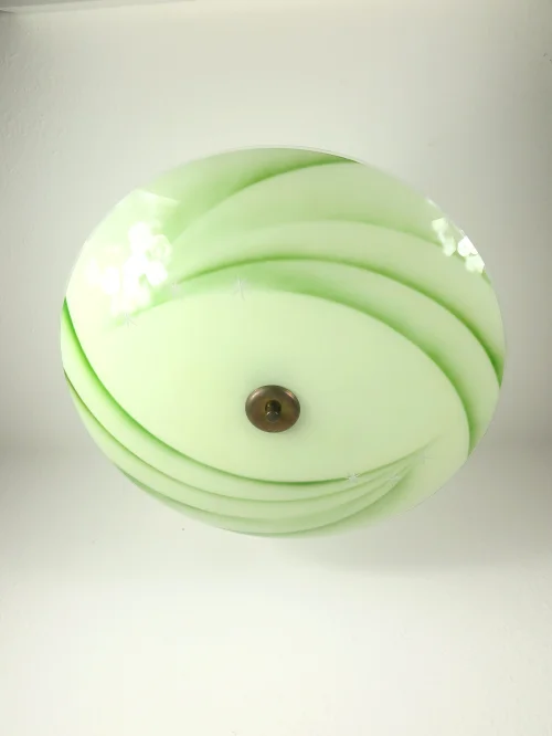 50er Jahre Tellerlampe