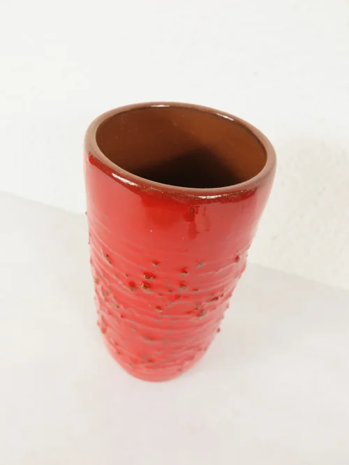 Bild 2 von 70er Vase Ton-Keramik