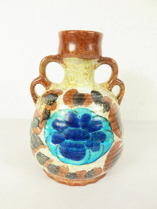70er Vase mit Henkel