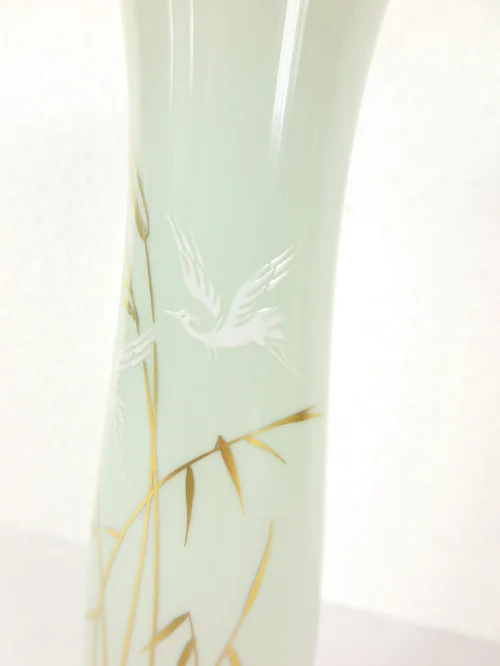 Bild 3 von 50er Vase Kranich Fürstenberg